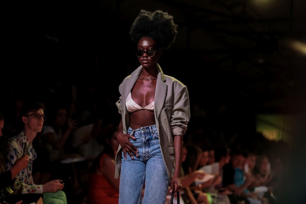 David Jones Gala Runway - PayPal Melbourne Fashion Festival 2022. Picture by LUCAS DAWSON PHOTOGRAPHY
