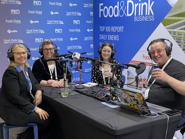 The Food & Drink Business team wrapping up Day 3 of foodpro on the podcast.