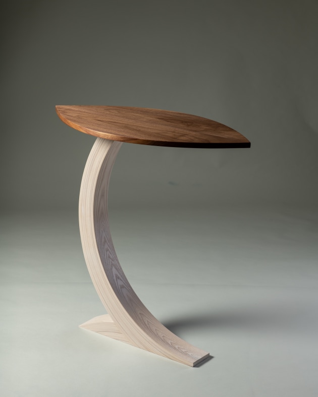 Deborah Fryer, Whatever Takes Your Fancy Table, American black walnut, American ash