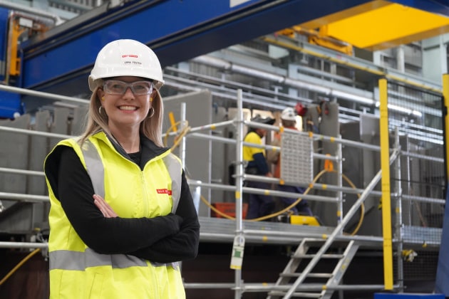 Diploma student Emma from BAE Systems. (Supplied)