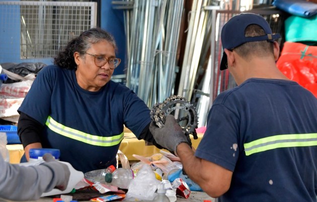 The global leaders partnership aims to curb plastic pollution across developing countries.