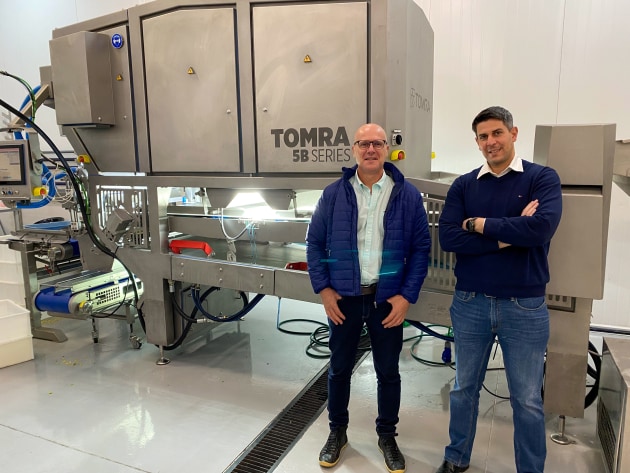 Brazilian producer De Marchi has invested in the installation of a Tomra 5B sorting machine, which has reportedly increased productivity by 30 per cent through automation of the production line.
Source: Tomra