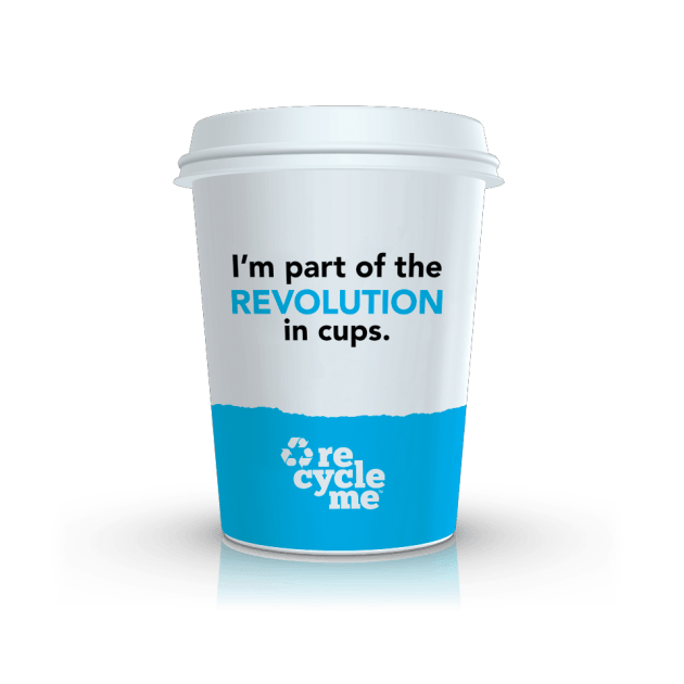 The new RecycleMe cup by Detpak.