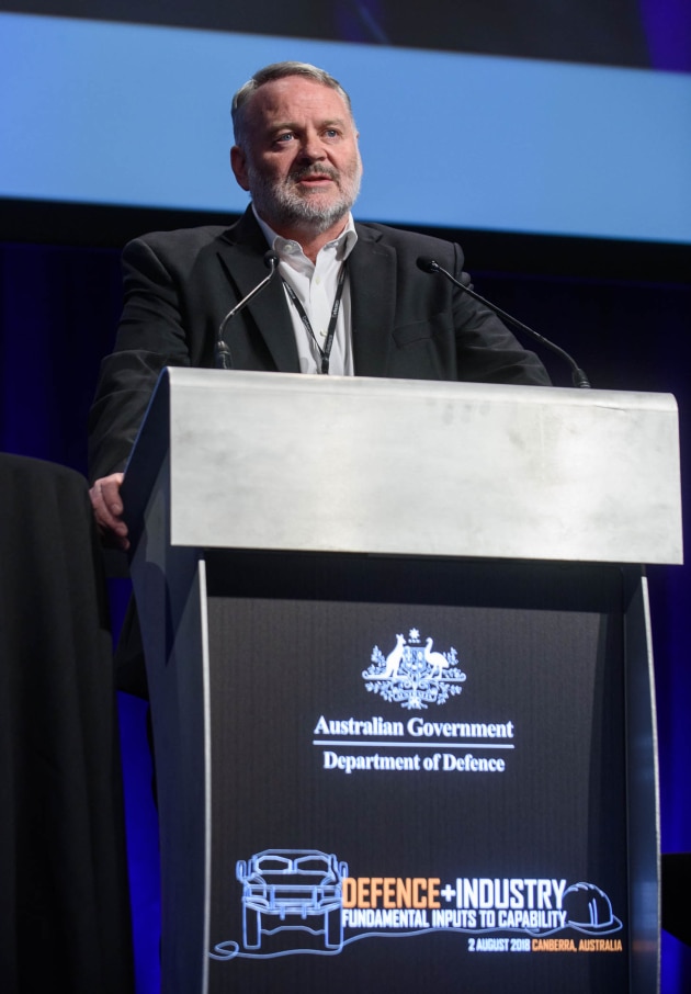 CASG's Kim Gillis speaking at the 2018 D+I conference. Irene Dowdy: idphoto.com.au