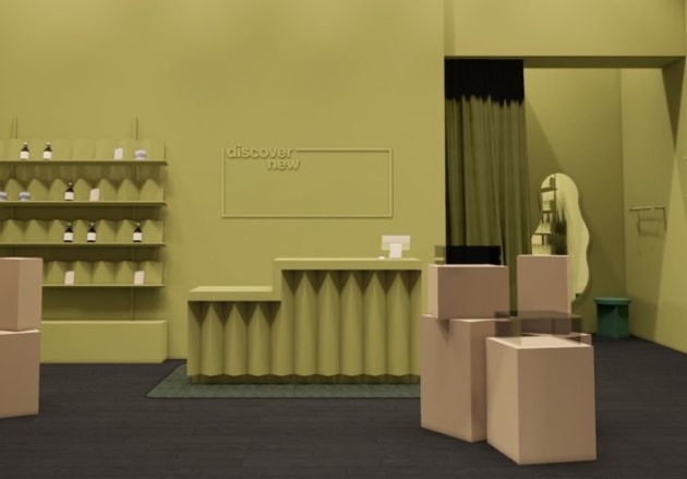 Discover New store render by Dot Dot Dash