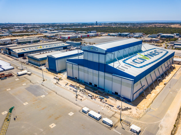 Civmec&rsquo;s Henderson facility.
Civmec