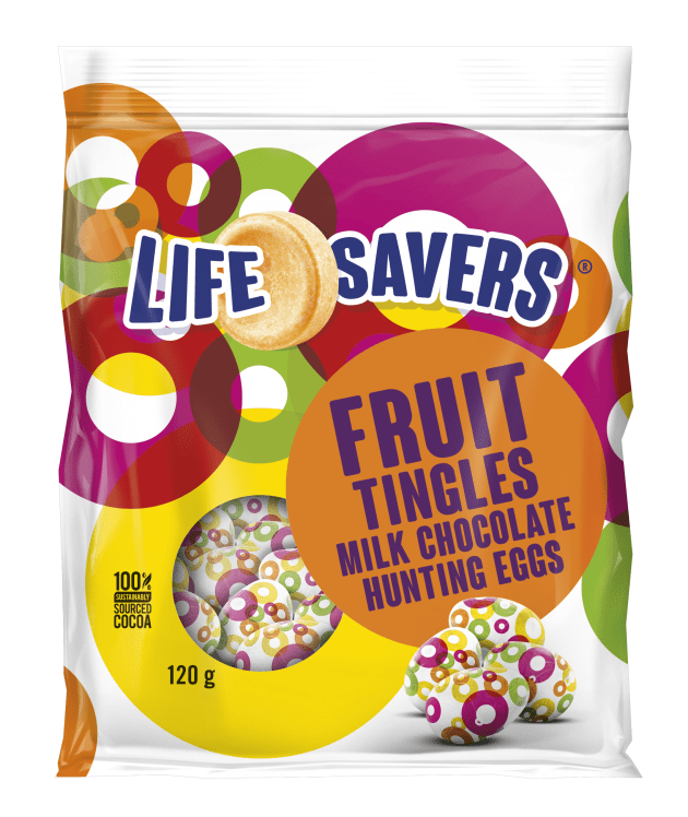 As Darrell Lea gives Lifesavers the ultimate brand refresh and revival, Fruit Tingles take centre stage with an Easter range.
