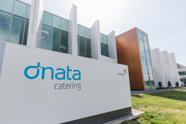 dnata's new catering facility in Canberra.