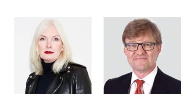 Donna Player and Mark Bayliss