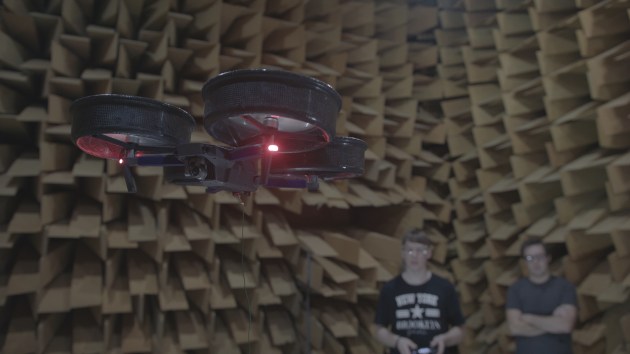Dotterel's drone shroud undergoing testing. Credit: Dotterel
