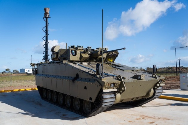 Australian counter-drone technology company, Visionary Machines, and Hanwha Defence Australia have entered into a new phase of joint development, assessing counter-drone sensing capability on HDA's Redback Infantry Fighting Vehicle.

Credit: Hanwha Defence Australia