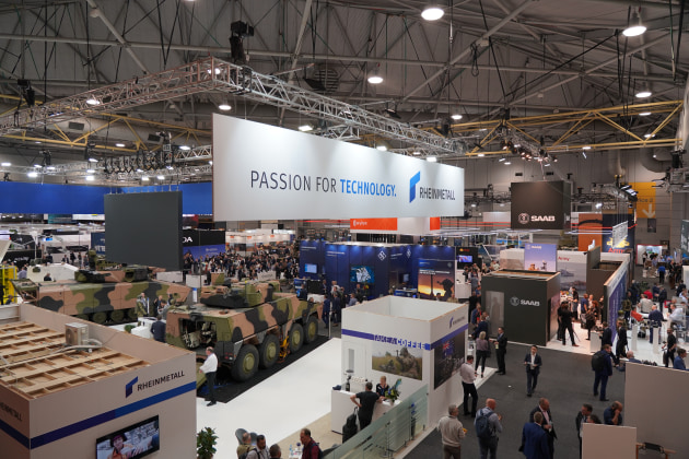 Land Forces 2022 was the largest in the series so far, with 810 companies represented and around 20,000 attendees at the three-day event. (Roya Ghodsi / ADM)