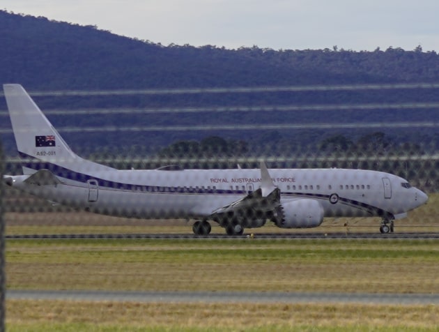 A62-001 at Canberra Airport. 

Credit: Ben Felton