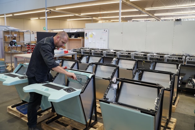 Saab began the design and development of a new generation of Multi Function Consoles (MFC) in 2018. (Saab Australia)