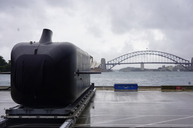 The Royal Australian Navy has awarded Anduril a $1.7 billion contract to deliver, develop and support a large fleet of Ghost Shark Extra Large Autonomous Underwater Vehicles.

Credit: Kirra Davey