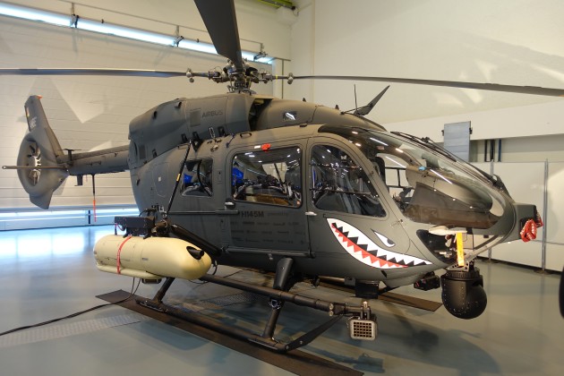 H145M at Donauworth during Airbus Trade Media Briefing 2019