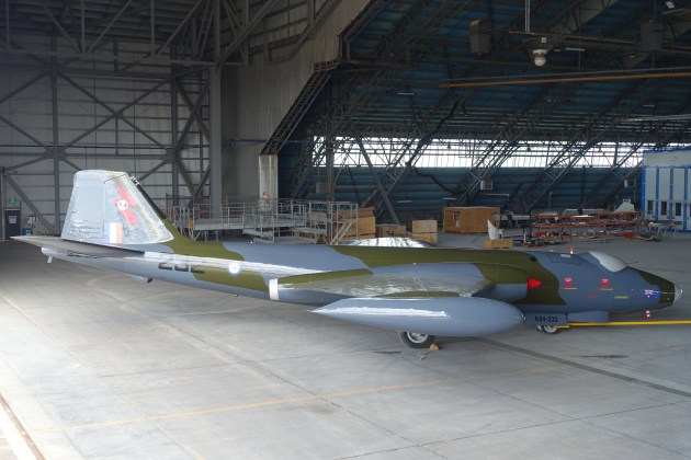 The aircraft, serial number A84-232, was built at Avalon by the Government Aircraft Factories.
Nigel Pittaway