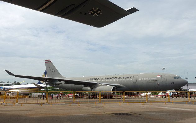 A Republic of Singapore Air Force MRTT at the 2022 Singapore Air Show. (Nigel Pittaway)
