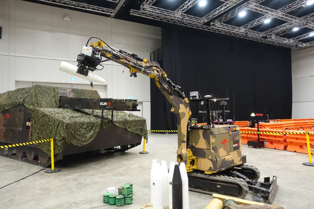 Hanwha Defense Australia and Army&rsquo;s Robotic and Autonomous Systems Implementation Coordination Office (RICO) are working with ECLIPS to develop an autonomous resupply system for the AS10 AARV. (Nigel Pittaway)
