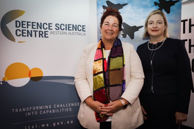 Minister for Defence Industry Melissa Price attended the launch. Credit: @Melissa4Durack