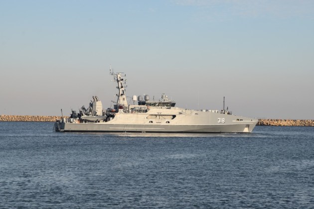 Austal Australia has delivered the fifth Evolved Cape-class Patrol Boat, ADV Cape Woolamai (318) to the Royal Australian Navy. (Austal)