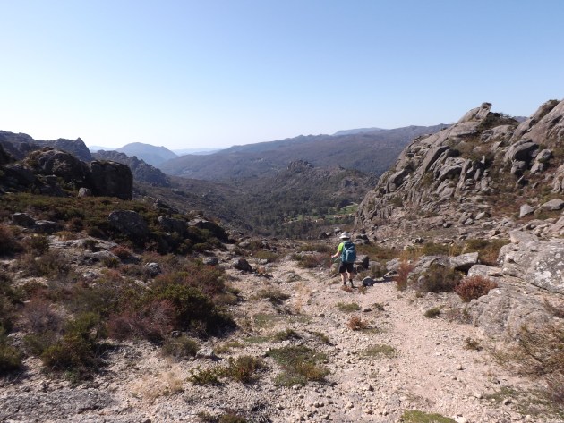 Crossing the mountains on the Castro Laboreiro Trail. Image supplied