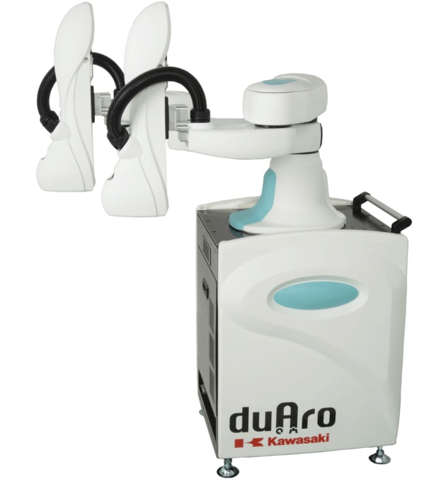 The Dual Arm SCARA Robot from Kawasaki is one of a new breed of cobots entering the market.