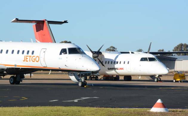 Some of Australia's busiest regional airports like Dubbo have been left out of funding allocations in Tuesday's budget. (Steve Hitchen)