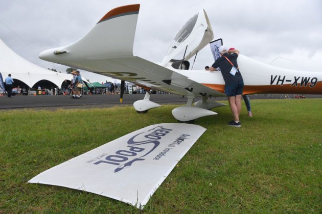 Aerospool's Dynamic WT9 was one of the sleekest LSAs on the GA line. (Steve Hitchen)
