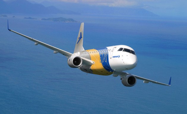 Embraer's E170 was one of the aircraft Honeywell used in alternative navigation testing. (Embraer)