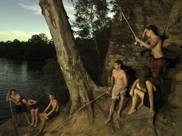 Ebenezer rock drop. Image: &copy; Tamara Dean / Museum of Australian Photography / Michael Reid Gallery