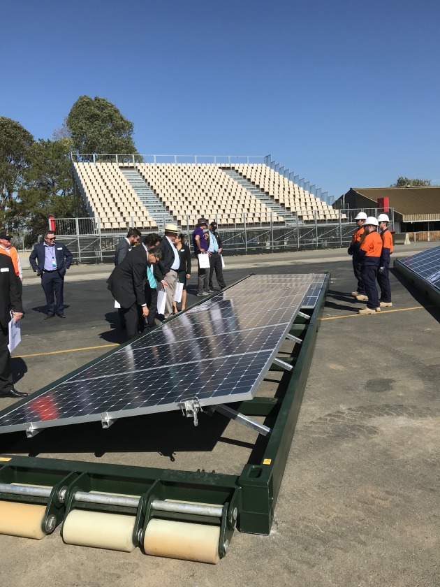 A demonstration of ECLIPS' CROSS system. Credit: ADM Katherine Ziesing