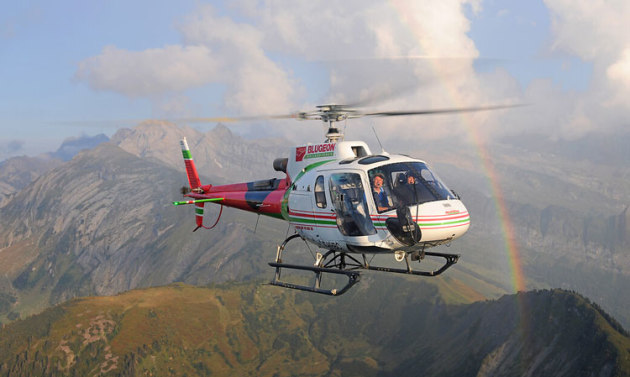 Airbus Helicopters' Ecureuil (Squirrel) single-engined turbine. (Airbus Helicopters/Anthony Pecchi)