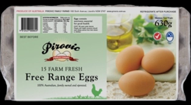 The ACCC says Pirovic admitted most of its hens did not move about freely on an open range on most days.
