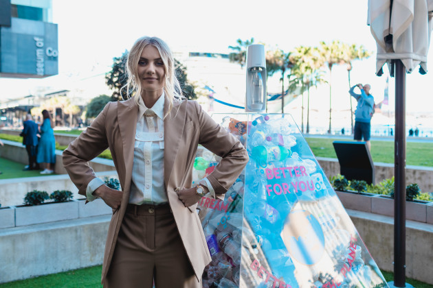 Elyse Knowles at SodaStream's Ocean of the Future event