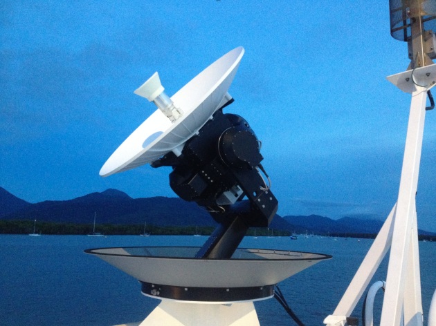 EM Solutions will develop next-gen satellite ground terminal capability. Credit: EMS
