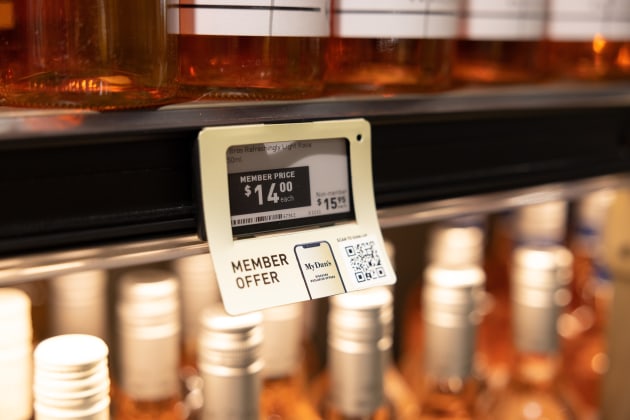 To beat prices in almost real-time, Dan Murphy's has invested in electronic shelf labels (ESLs) in its stores.
