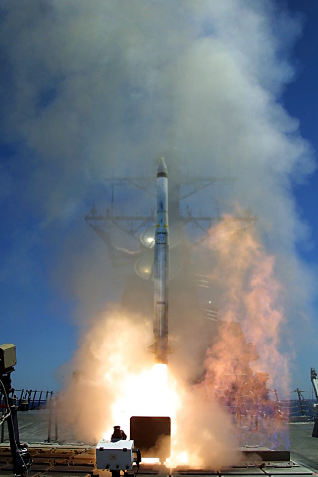 The ESSM is a medium-range surface-to-air missile developed to protect warships from advanced anti-ship cruise missiles. (Supplied)
