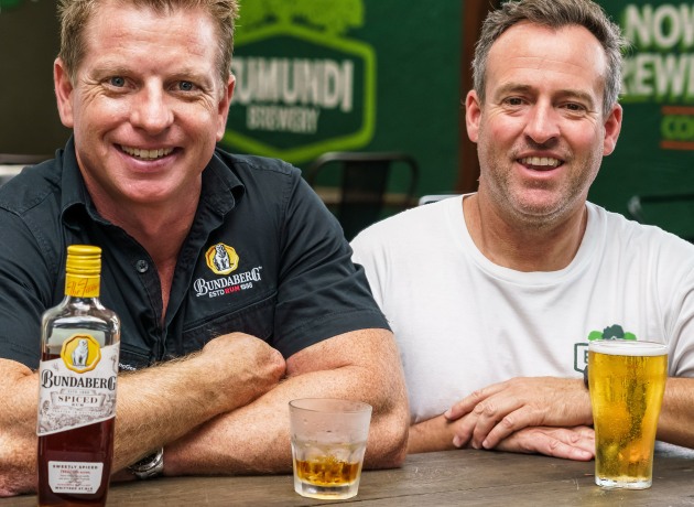 Eumundi Brewery and Bundaberg Rum Distillery have created EU-BUNDY Spiced Rum Lager, a limited-edition release.