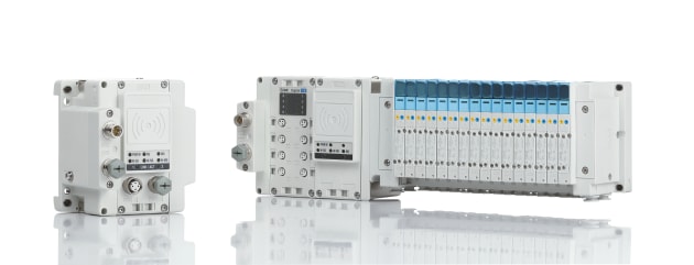 SMC's EX600-W wireless fieldbus system.