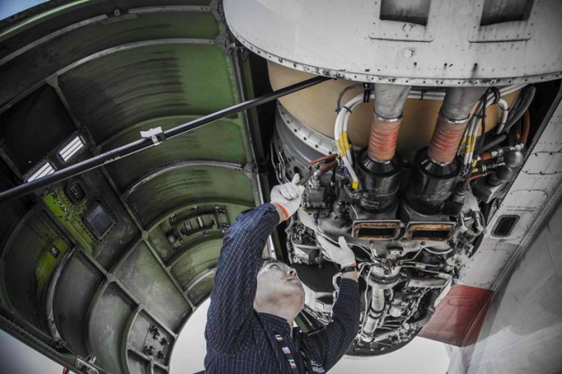 Enforced downtime such as the COVID-19 measures is a good time to get things done on your aircraft. (ExecuJet MRO Services Australia)