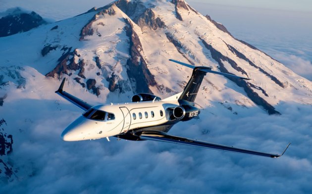 Embraer has found global success with the Phenom 300 executive jet. (Embraer)