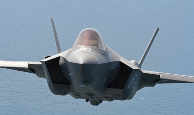 The RAAF expects to fly an F-35 Lightning II at Avalon 2025. (Steve Hitchen)