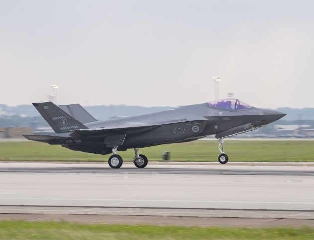 With combined US and allied forces, by the year 2035, the F-35 will have a permanent presence of 300+ in the Indo-Pacific. (Lockheed Martin)