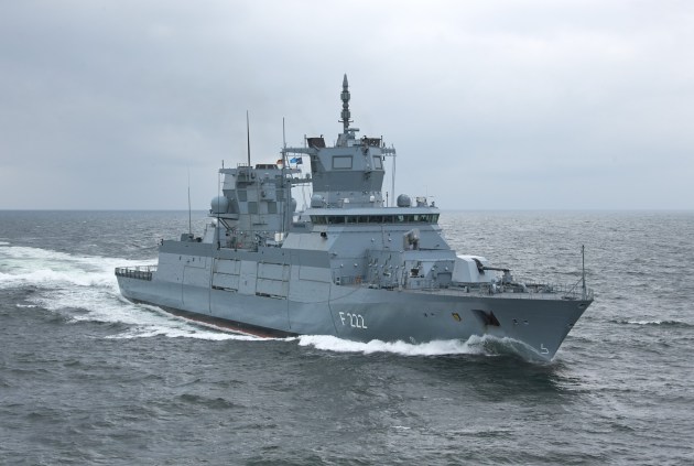 F125 class Frigate Baden-W&uuml;rttemberg.

Credit: TKMS