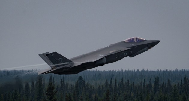 A RAAF F-35A Lightning II takes flight at Eielson Air Force Base, Alaska.
Credit: Senior Airman Megan Estrada, U.S. Air Force