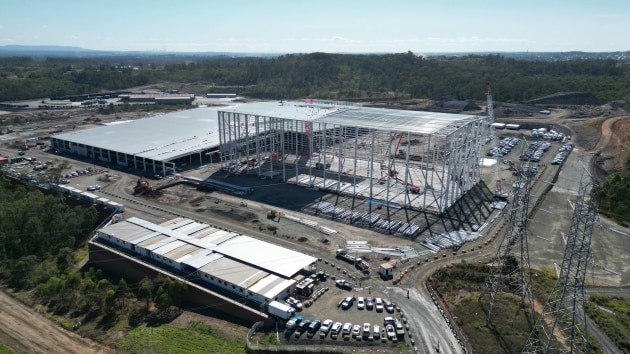 Suntory Oceania is one year into the build of its $400m plant in Ipswich, Queensland.