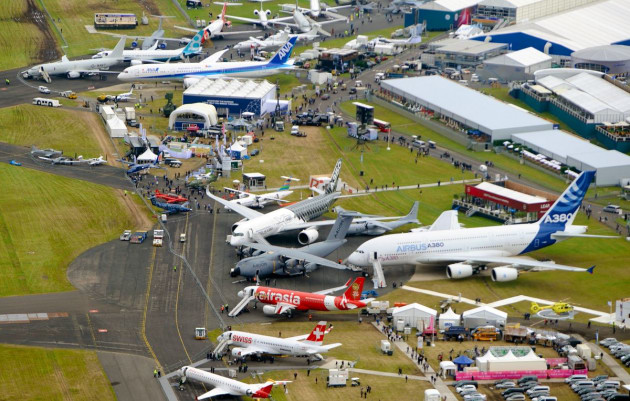 The announcement was made at the Farnborough Air Show. UMS via Twitter