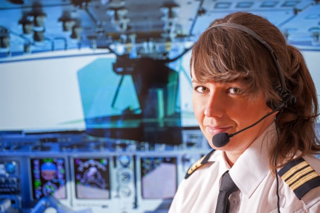 Although women have reached all levels of aviation, they are still under-represented and a male culture in the industry is being blamed. (Shutterstock)