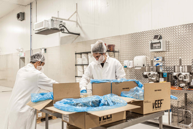 Gold Coast based food manufacturer, Smart Foods, has acquired The Aussie Plant Based Co., eight days after it went into liquidation. Operations have already restarted. (Image: F&euml;nn Foods/Aussie Plant Based Co.)